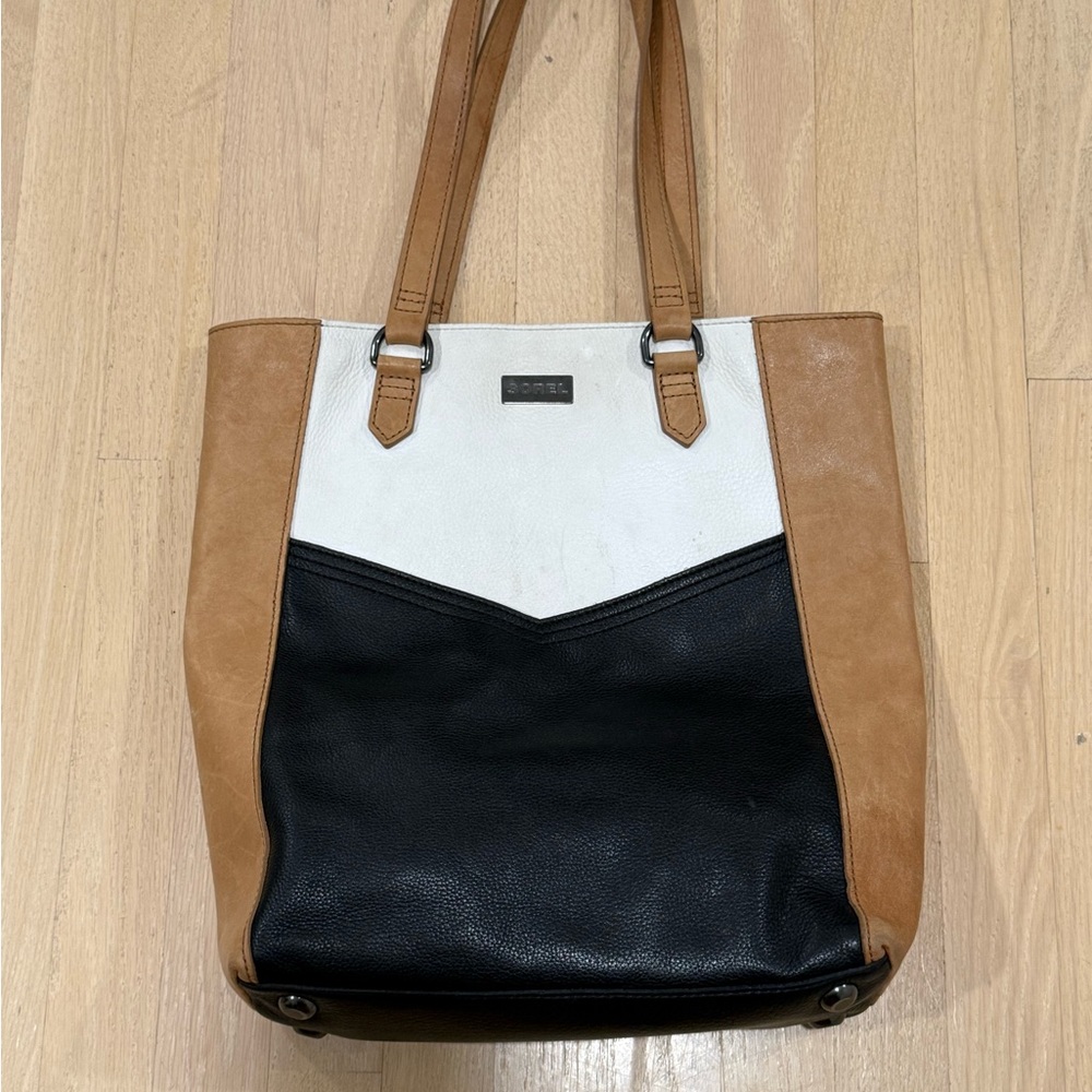 SOREL black and Tan Tote Bag